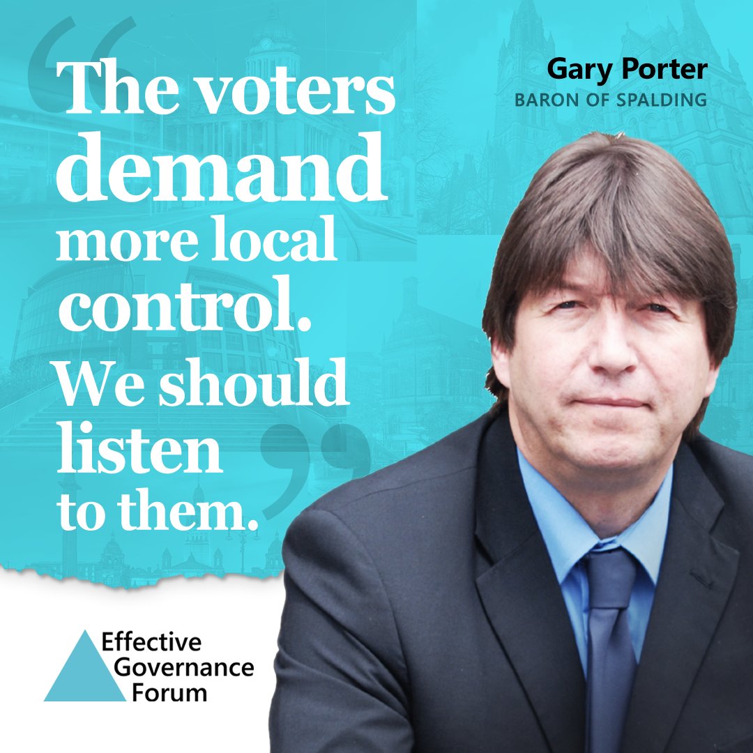 Gary Porter: "The voters demand more local control. We should listen to them."
bit.ly/3nKootX