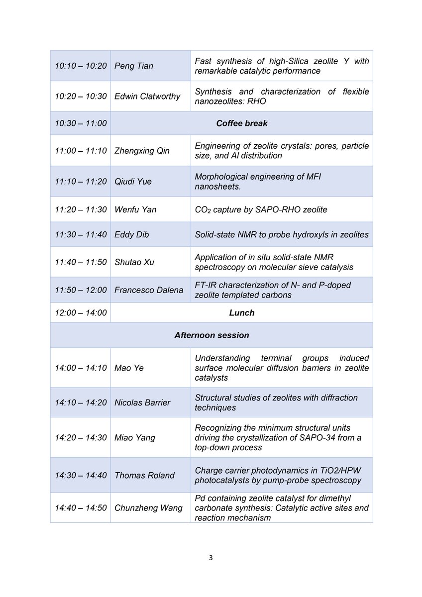 Centre for Zeolites and Nanoporous Materials CLEAR tweet media