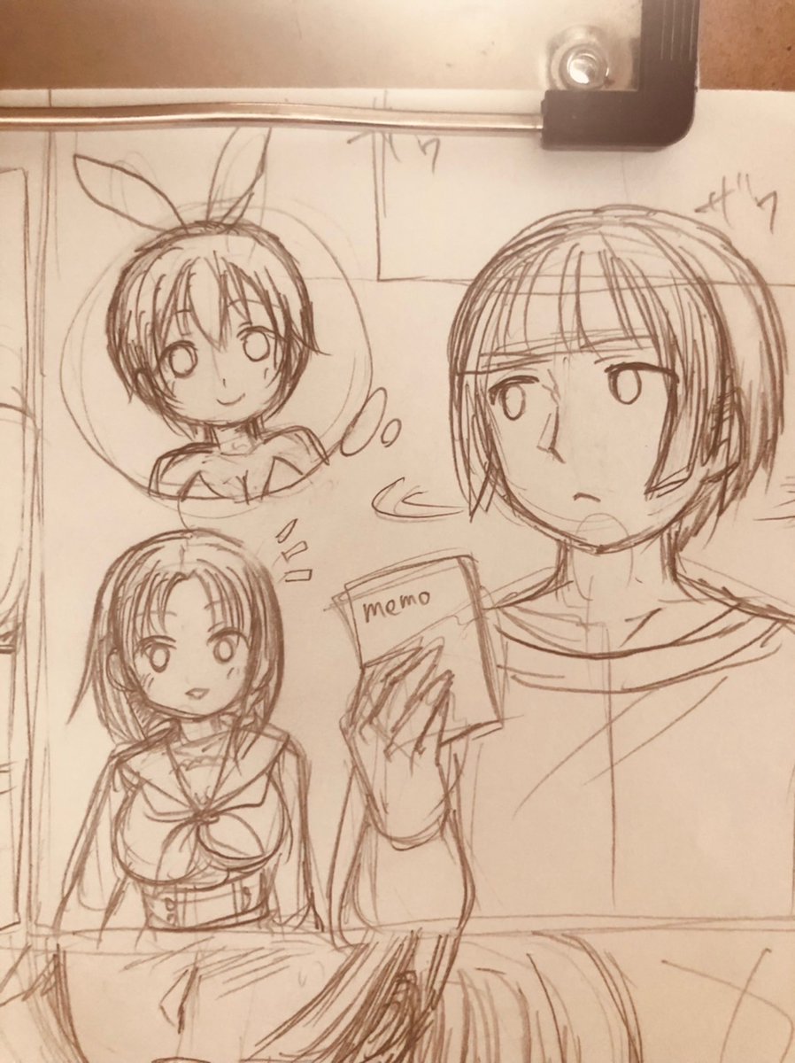 スケブリクエスト制作中(*'▽'*) 