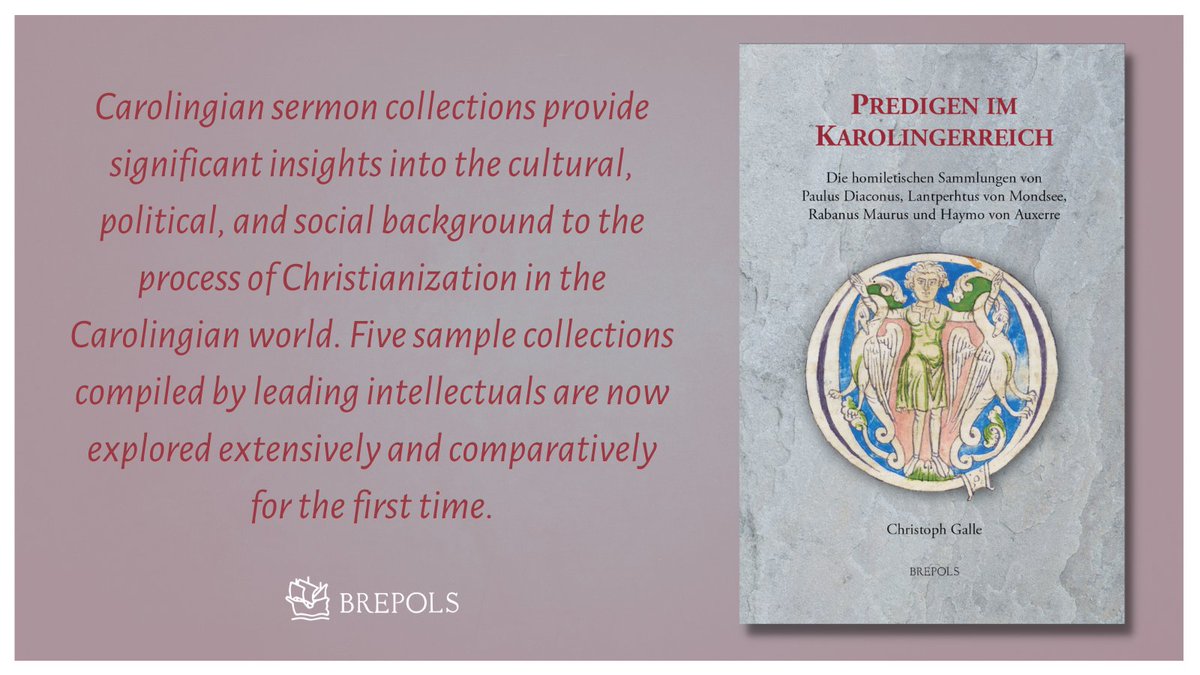 Brepols's tweet photo. #Predigen im #Karolingerreich
Die homiletischen Sammlungen von Paulus Diaconus, Lantperhtus von Mondsee, Rabanus Maurus und Haymo von Auxerre
By Christoph Galle
Info: https://t.co/r8NwgFCVEN
#MedievalTwitter #Sermons #ChurchHistory https://t.co/LM2UnopSZK