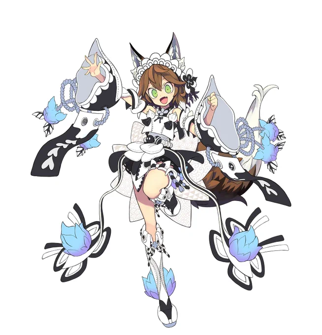 メイドの日 (和風)  イラスト:もりのほんさん( )