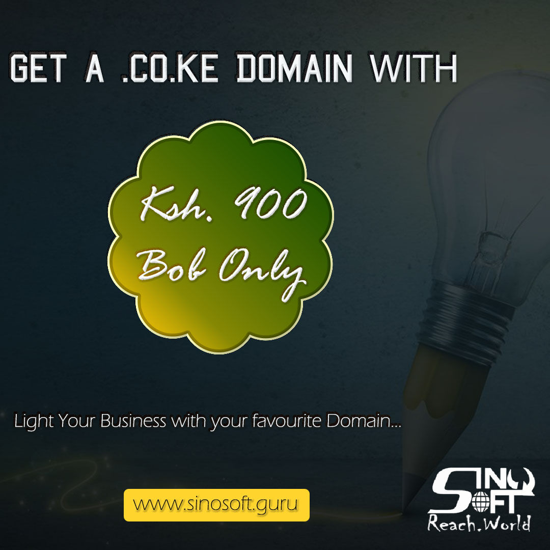 SinoSoft's tweet photo. It is the best time to get your perfect .co.ke domain offer! 
Light your business with your favorite domain.
Grabs yours at https://t.co/QSA8BgRpjB 
#WednesdayMotivation #domainsforsale #Kenyan Real Madrid #ChampionsLeague #Camavinga #Vini #Business https://t.co/px9PeI5z23