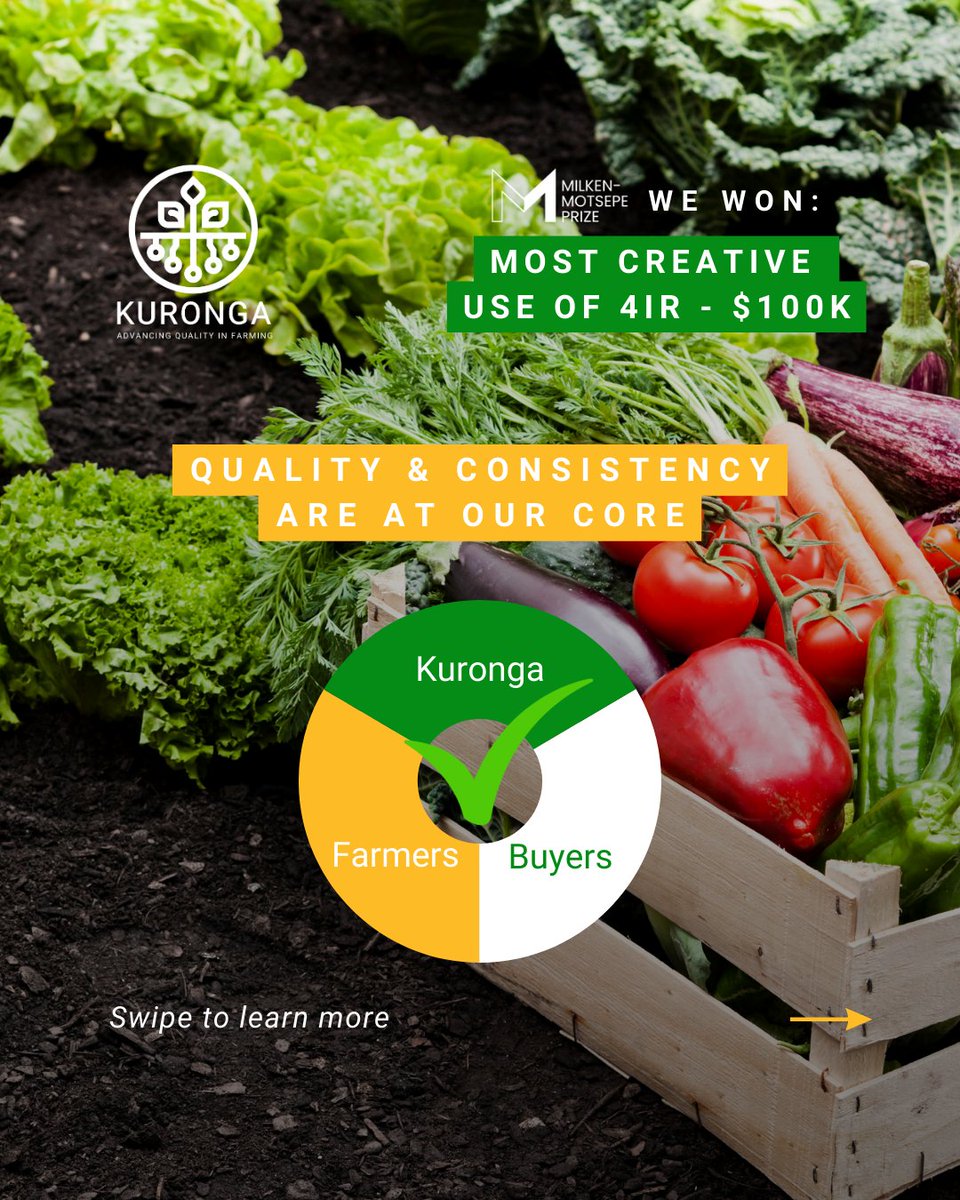 kurongakurima's tweet photo. Kuronga's AI-powered platform validates #quality &amp; #consistency, allowing farmers to #SellMore &amp; #WasteLess while delivering consistent supply. 

Sign Up: https://t.co/eFZUISHhXj 

#choosekuronga #kuronga #investinkuronga #agritech #ai #grading #agriculture https://t.co/ImAg9tVrIu