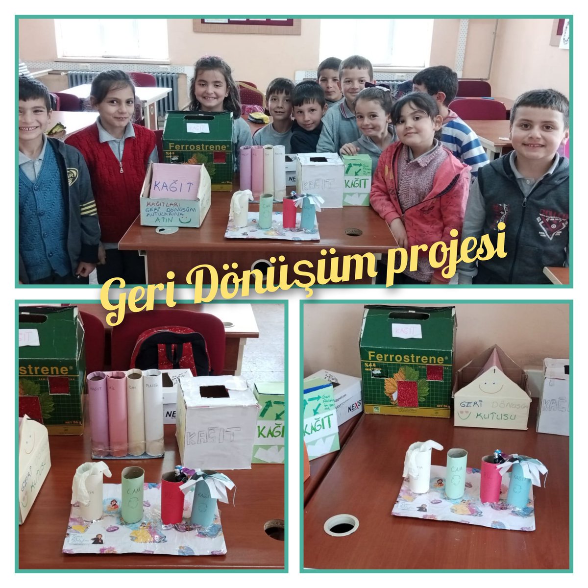 1/B sınıfında geri dönüşüm sergisi açıldı:)) 
<a href="/AdemKoca46/">Adem Koca</a> 
<a href="/MikailEREN33/">Mikail EREN</a> 
<a href="/MersinMEM/">Mersin İl Millî Eğitim Müdürlüğü</a> 
Ahmet Ay öğretmenimizle 1/B sınıfımızın anlamlı çalışması. Ellerinize sağlık:) 
<a href="/h_kadim33/">Hüseyin KADİM</a> 
<a href="/FatihBurgut/">Fatih BURĞUT</a> 
<a href="/AhmetMetinTURH1/">Ahmet Metin TURHAN</a> 
<a href="/ahmetelmas33/">Ahmet Elmas</a>