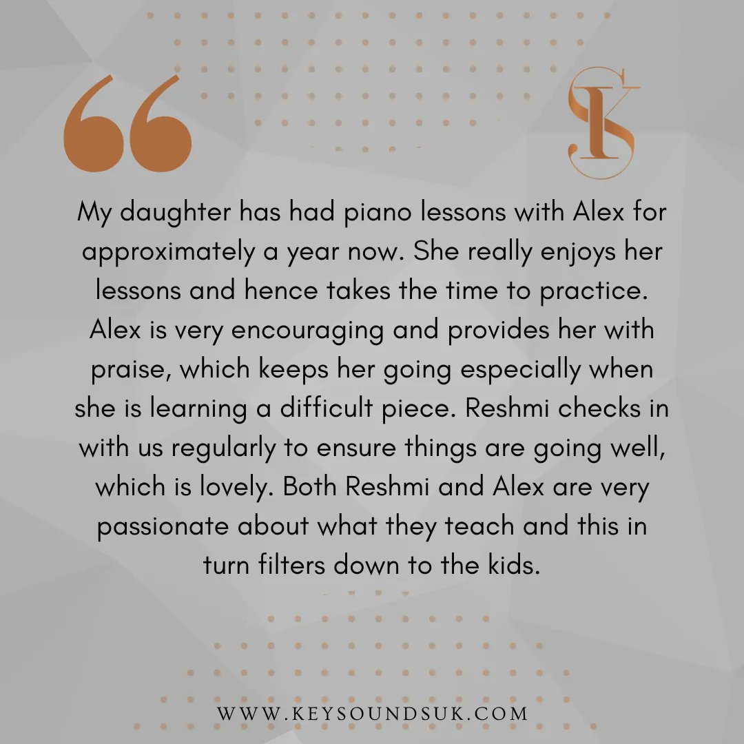 keysoundsuk's tweet photo. Sharing kind words from our amazing clients! Check out this heartfelt testimonial that we received and see why they love working with us 😍 https://t.co/pRCzn7oqq7