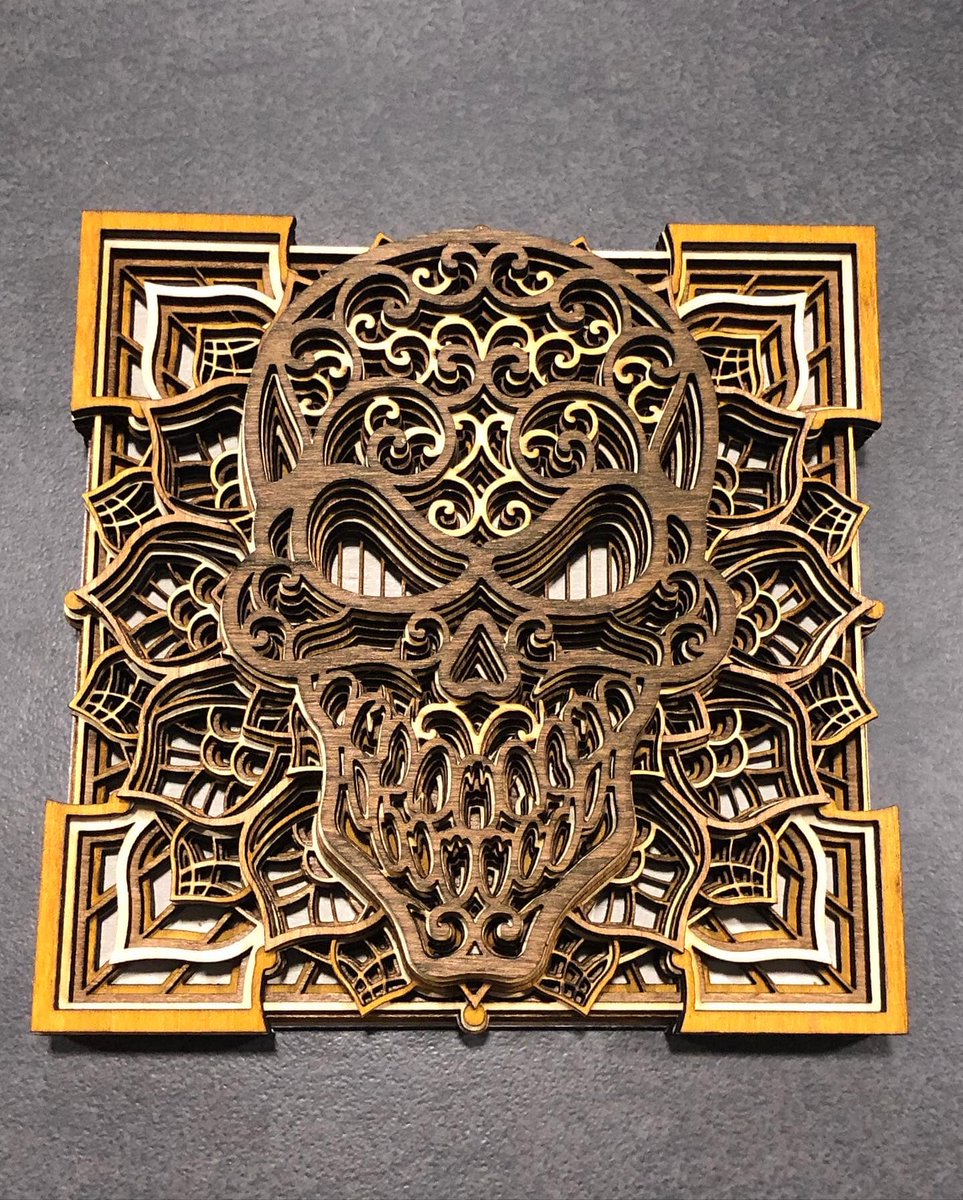 SculpfunTech's tweet photo. Multi-layer mandala is an original, unique, and creative design for your ideas!
Patrick Riegler made his first 3D Mandala! π₯°π€©
#laserart #laserdesign #lasercutting #sculpfunDIY #3Dmandala #lasercutter #diycraft https://t.co/h2hhWDgK1G