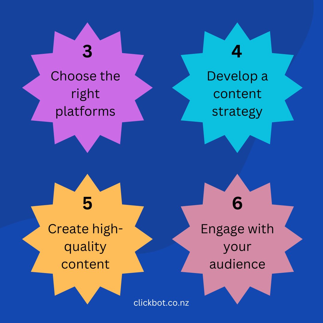 clickbotnz's tweet photo. Amplify your online reach with our growth-focused social media marketing strategies. 🥰

Contact Us: +64 98893636
info@clickbot.co.nz

#socialmedia #socialmediamarketing #socialmediamarketingagency #socialmediamarketingservices https://t.co/CwIxuE9hfX