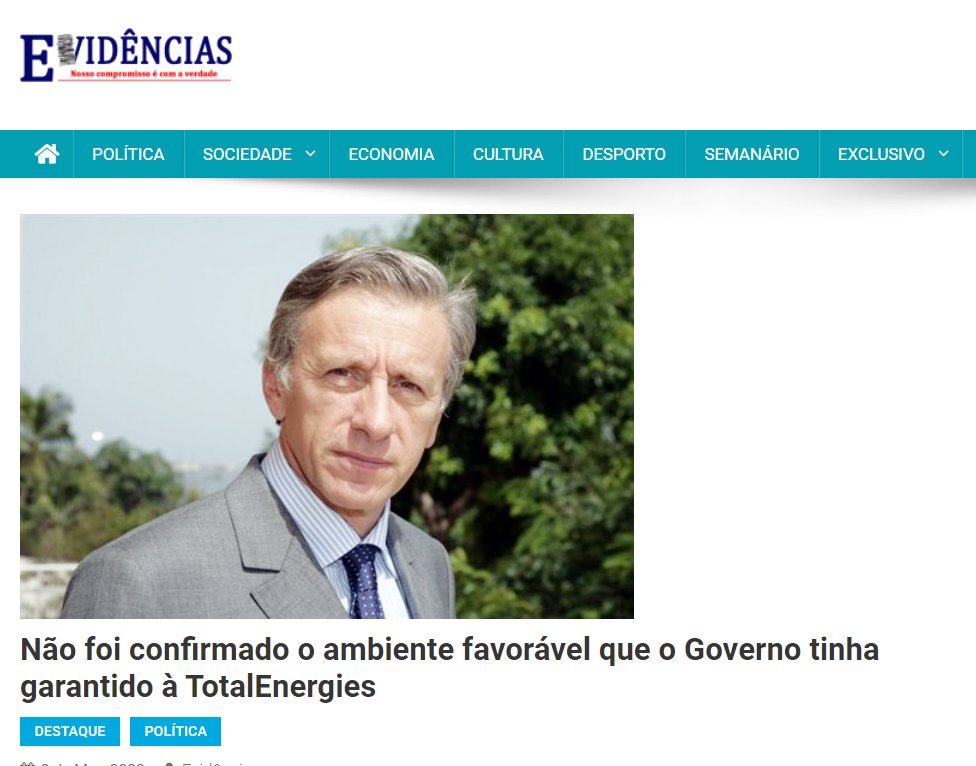 #MozambiqueLNG : à qq jours de l'AG de Total, on apprend que JC Rufin aurait rendu un rapport négatif sur la situation humanitaire.

Les conditions ne sont pas réunies pour la reprise des travaux.

🔴<a href="/TotalEnergies/">TotalEnergies</a> doit rendre public ce rapport &amp; abandonner ce projet !