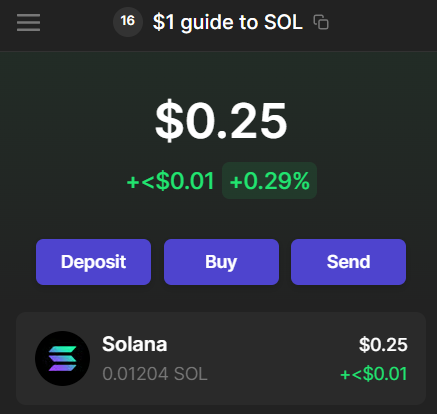 CryptoTHG's tweet photo. 7/7 🧵

Having done all this with $1:

- Tried 5 applications
- Swapped for USDC
-  Interacted with multiple NFTs
- Have a ticket to a raffle for an NFT worth 0.6 SOL
- Provided DEFI liquidity. 
- Still $0.25 left

Just. Use. Solana. https://t.co/WWFEISotDf