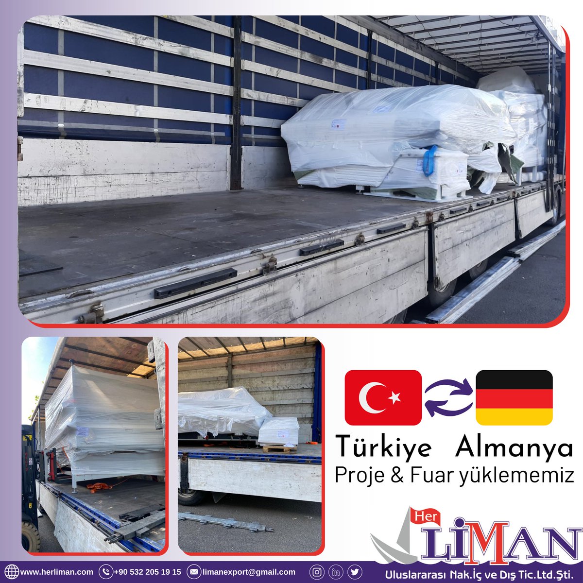 Kayseri<>Köln Proje Fuar Taşımamız devam ediyor ⏩

🇹🇷↔🇩🇪

Değerli taleplerinizi iletmek için;
📞 +90 532 205 19 15
📧 limanexport@gmail.com
🌐 herliman.com

#herliman #lojistik #logistics #FTL #LTL #transportation #cargo #international #internationaltransportation