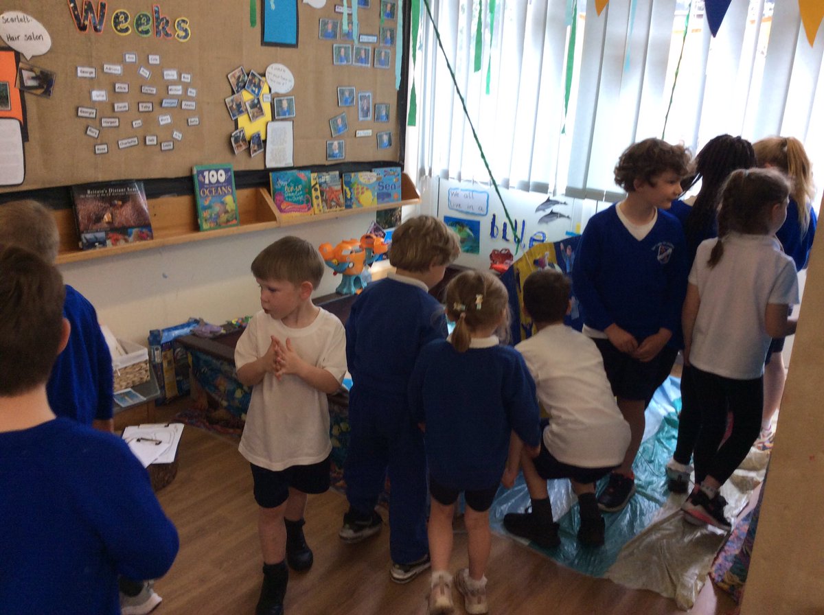 MainwaringOLOC's tweet photo. Nursery had a fantastic day showcasing everything they have learnt about our special Eurovision country, Norway. They spoke confidently to the other year groups about what they had made and remembered lots of interesting facts. Well done Nursery! https://t.co/4wwcE2bA9E