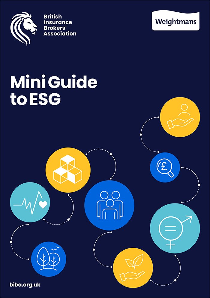 Our Guides to ESG are now available.

Businesses across the UK are experiencing increasing pressure to show they are addressing ESG issues.

BIBA has today published guidance on the topic.

More detailed information🔗 biba.org.uk/esg/