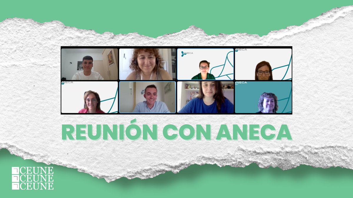 🟢 REUNIÓN CON ANECA

Ayer nos reunimos con <a href="/ANECAinfo/">ANECA</a> junto a <a href="/CREUPCREUP/">CREUP</a> para buscar nuevas vías de participación del estudiantado en la garantía de la calidad