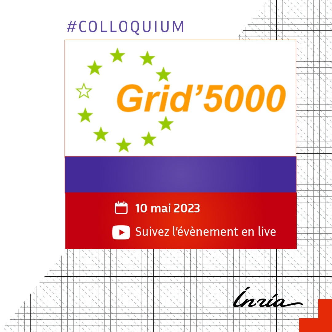 inria_grenoble's tweet photo. [EVÈNEMENT 📣]

La communauté #informatique  célèbre aujourd'hui les 20 ans de la plateforme #Grid5000 🎂

Suivez-nous ici pour suivre cet évènement exceptionnel ou en live sur Youtube 
🔴 https://t.co/6UGPbePcDS

@Inria @RENATERnews @CNRS @ENSdeLyon @Inria_lyon @UGrenobleAlpes https://t.co/hqmWXKBZIU