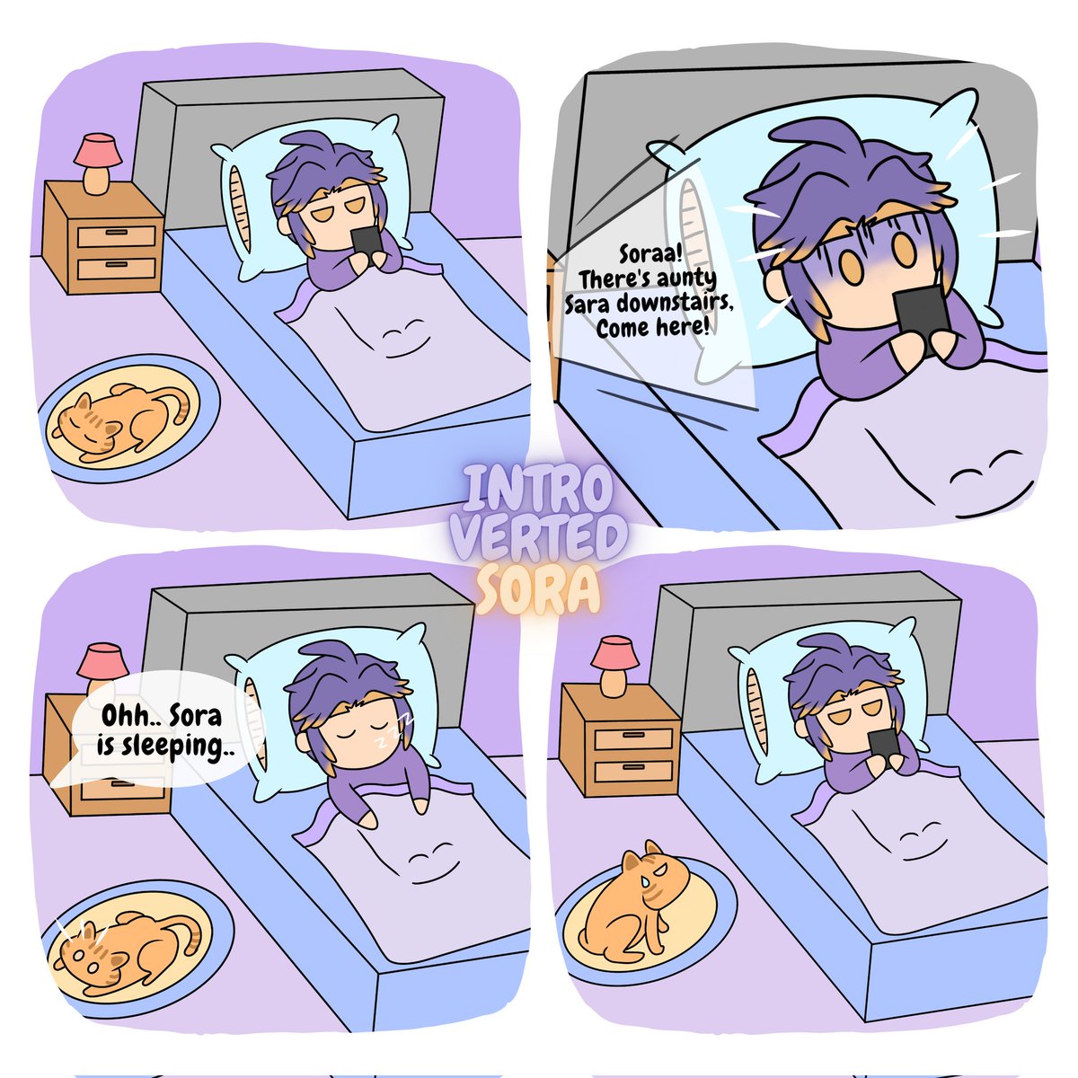 Who miss sora comic? 😋
'Introverts when there are guests at home.'

#cutenft #nft #nfts #nftcommunity #nftcollectors #comic #shortcomic #introvert #introvertproblems #introvertlife