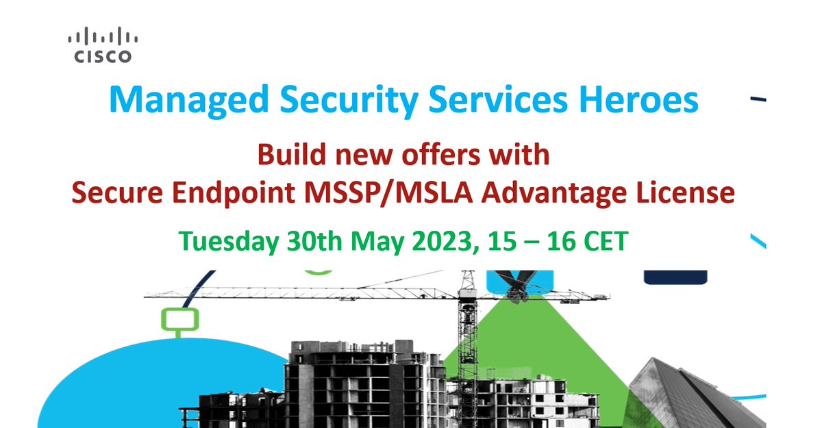 joaqlope's tweet photo. #CiscoPartners get familiar with the new capabilities you can offer to your customers through the Secure EndPoint MSSP/MSLA!

Learn about the enhancements and roadmap we have planned around this solution ↩️ 
https://t.co/pvUCmxgyru https://t.co/YwRqjWgwPK