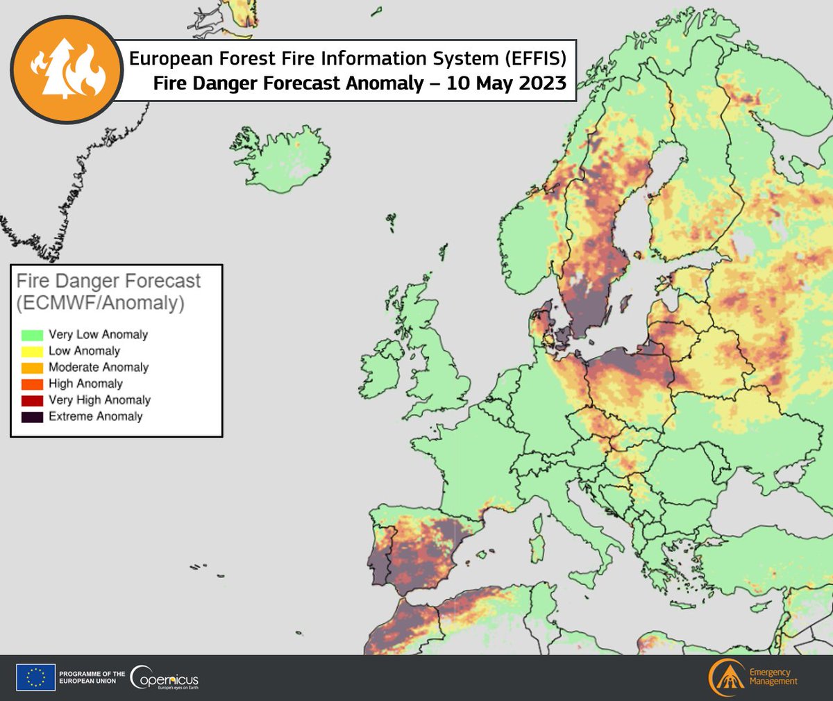 Copernicus EMS tweet media