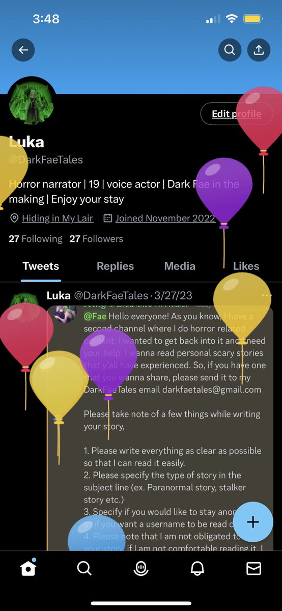 Luka (@DarkFaeTales) / Posts / X