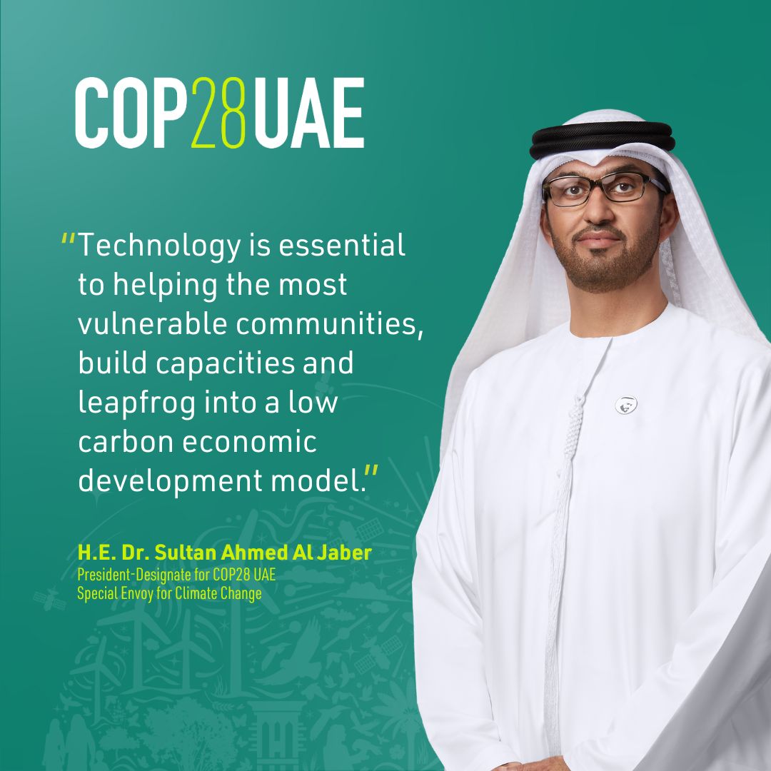 COP28 UAE tweet media