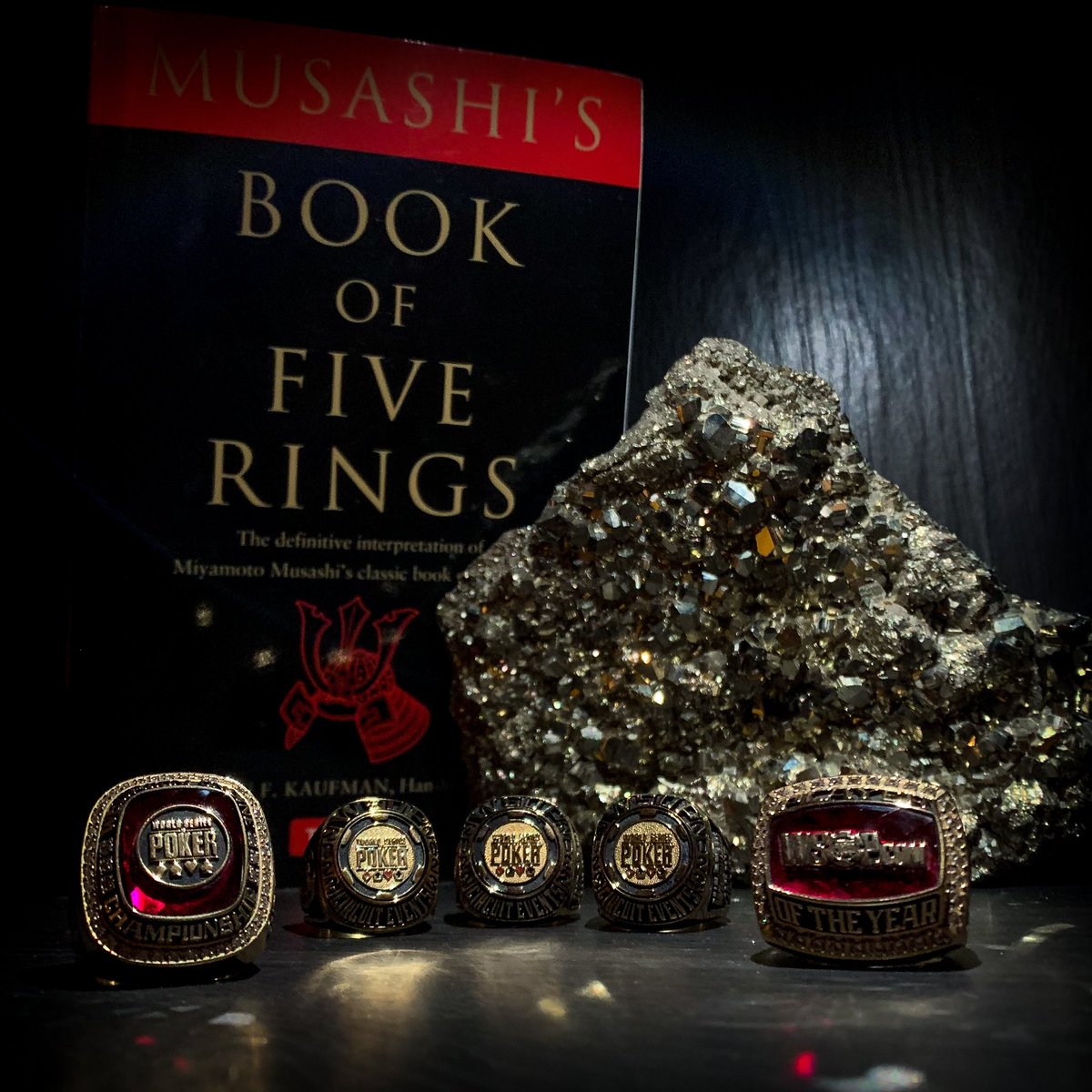 Book of Five Rings 

5 years ago my girlfriend bought me this book.  I was broke with zero rings at the time.