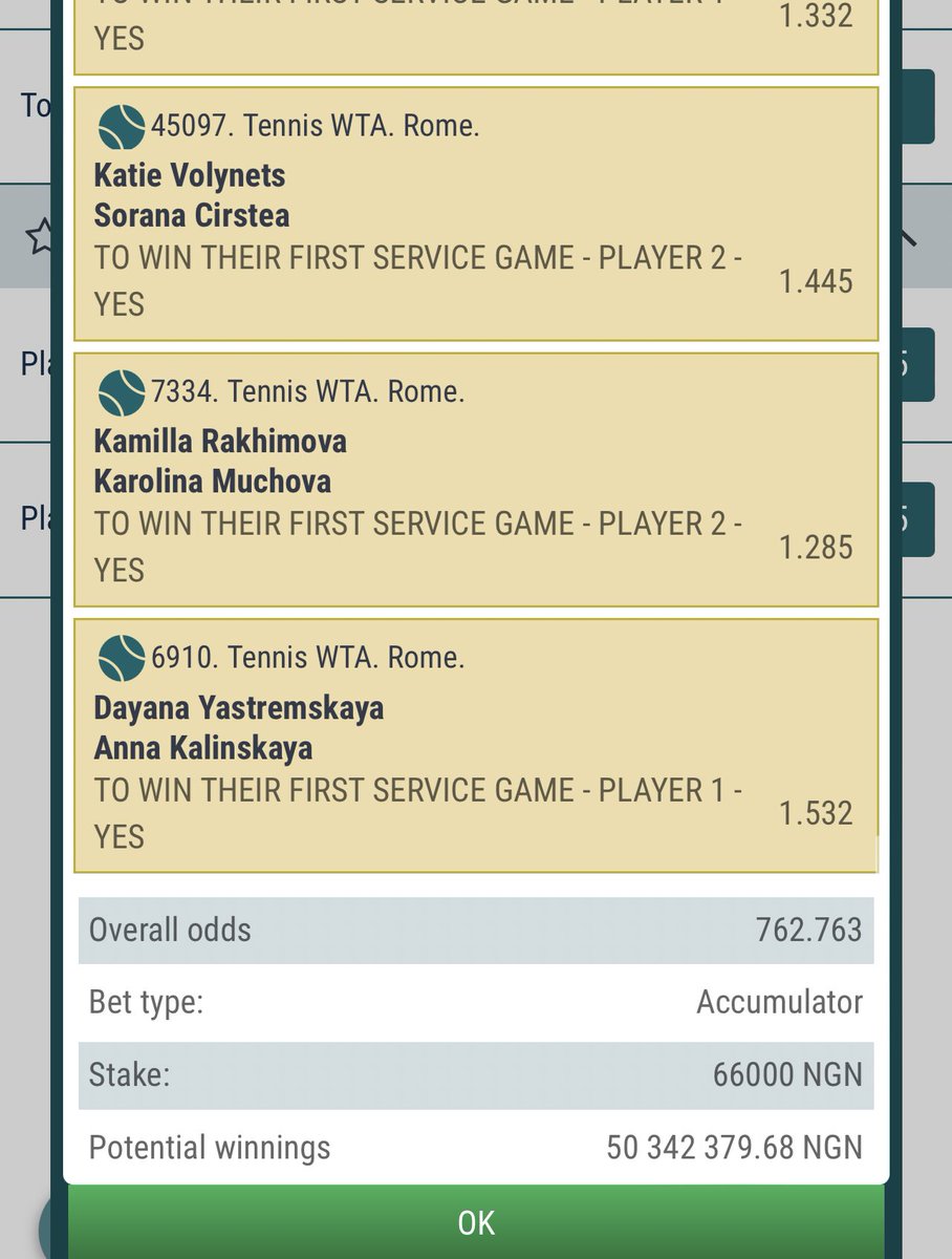 Mrbankstips's tweet photo. Tennis on 22BET 🎾🍀

First serves 
44 odds S5R4R
762 odds KN74R
259 odds BRV4R
10 odds edit JDX4R
479 odds challengers 1T84R

Not on 22bet ? Register👇🏼

🇳🇬 https://t.co/e9DT44zLpF

🇬🇭 https://t.co/UmPlC6da8n

🇰🇪 https://t.co/EmuXoPqAjD

🌎 https://t.co/ME6LZKjsvj

No promo code https://t.co/5SHEyylMZz