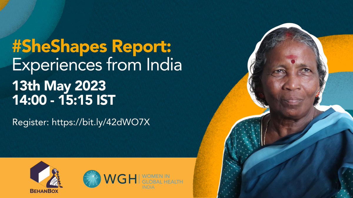 WGHIndia's tweet photo. In last 5yrs, women's share in GH leadership has remained stagnant at 25%, despite being 70% of healthcare workforce. To understand the granularities and narratives from India behind these stats, @WGHIndia w/@BehanBox is organizing a webinar on #SheShapes Report

13th May 2pm IST https://t.co/BJFShZQtCd