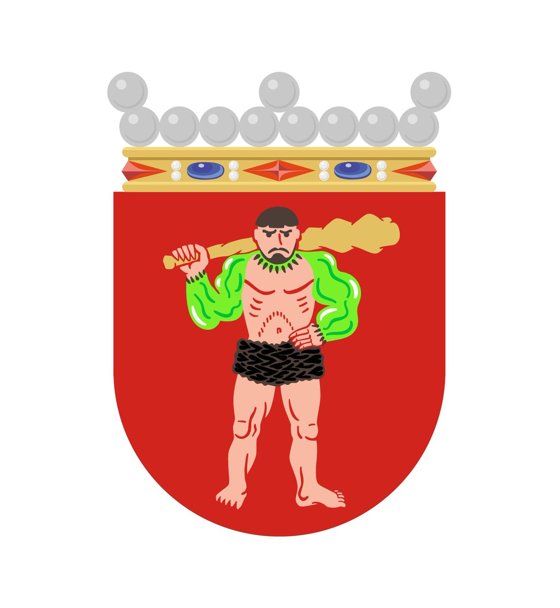 Villimies villiintyi viisuista! 🐛 Lapin vaakunan villimies inspiroitui #Käärijä'n ilmeestä, kipaisi parturiin ja hankki neonvihreää päälle. Tsemppiä Käärijälle viisuihin myös täältä Suomen huipulta! 💫