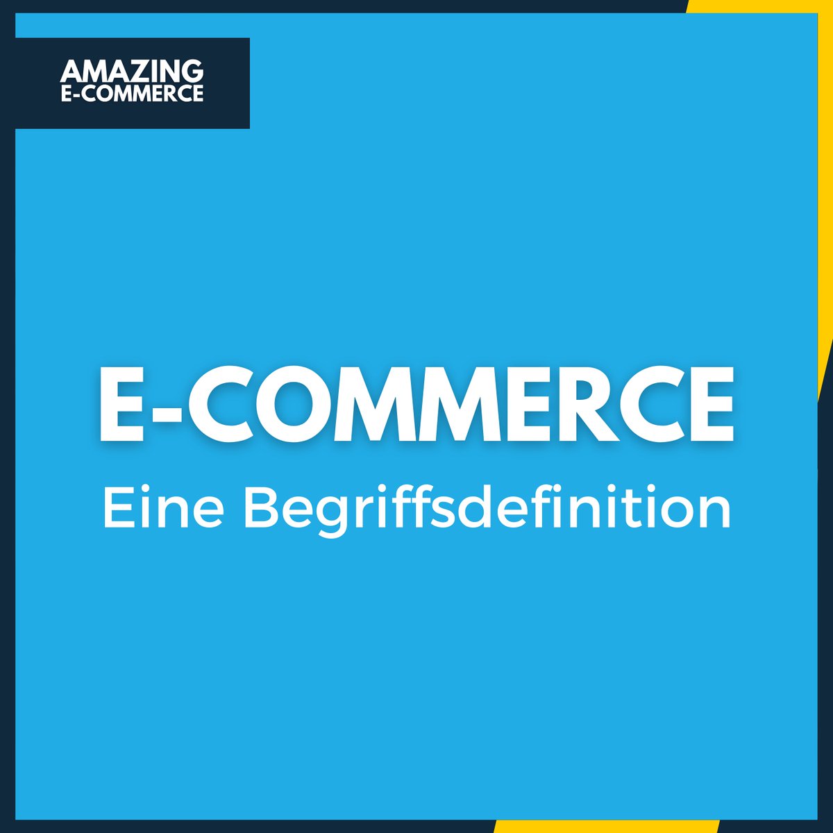 StephanGrad's tweet photo. E-Commerce wird in 99% der Fälle immer mit Online Retail gleich gesetzt. Doch es ist so viel mehr. Daher wollen wir mit unserer Begriffsdefinition einfach aufzeigen, was wirklich dahinter steckt.

https://t.co/oidvfQxPpK

#ECommerce #Digitalisierung #B2B #B2C #C2C #C2B https://t.co/ydbkYySXk0