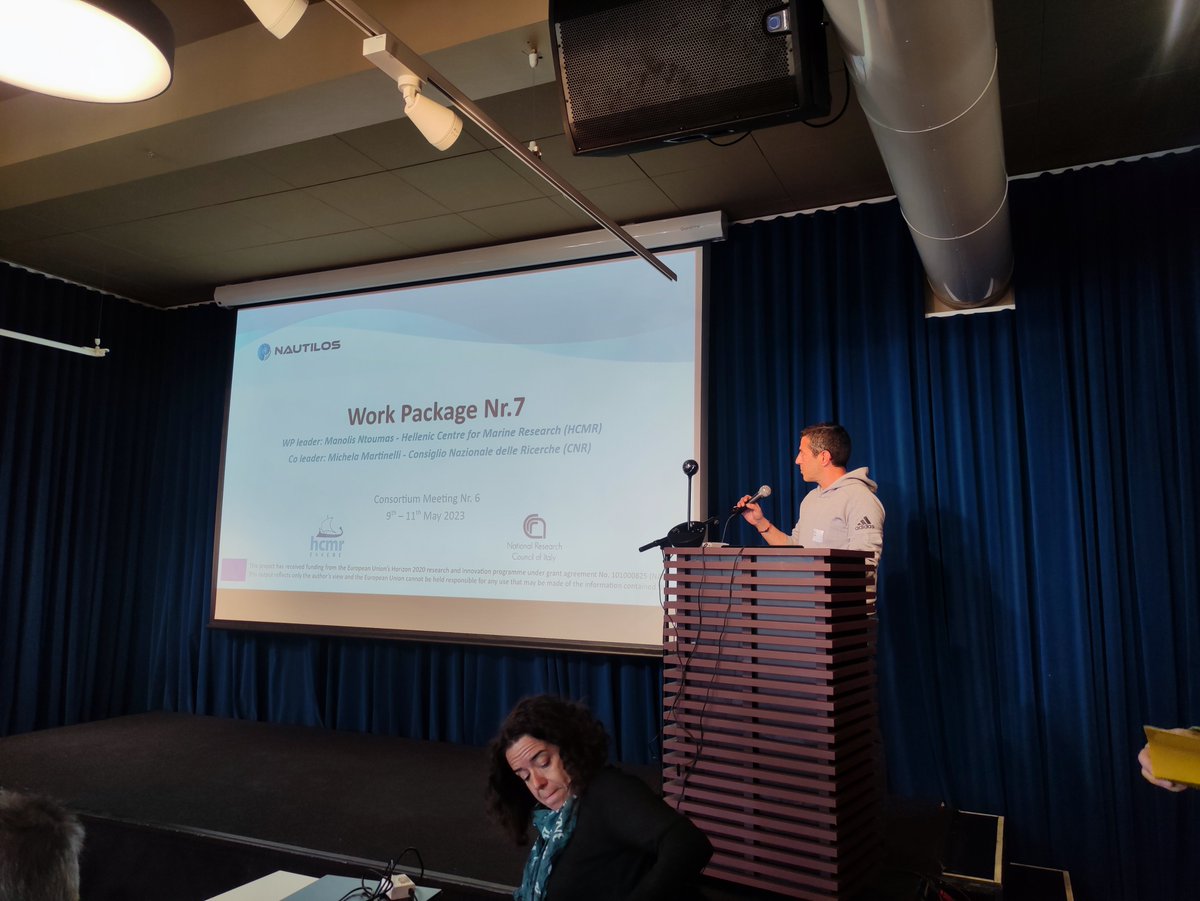 NAUTILOS_H2020's tweet image. Day two and we&apos;re ready to set sail! This morning, we&apos;re excited to present on Nautilos Demonstrations. We&apos;ll be showcasing fully developed sensors, samplers, and systems in a variety of key environmental settings.  #innovation #environmentaltech #demonstrationsWP