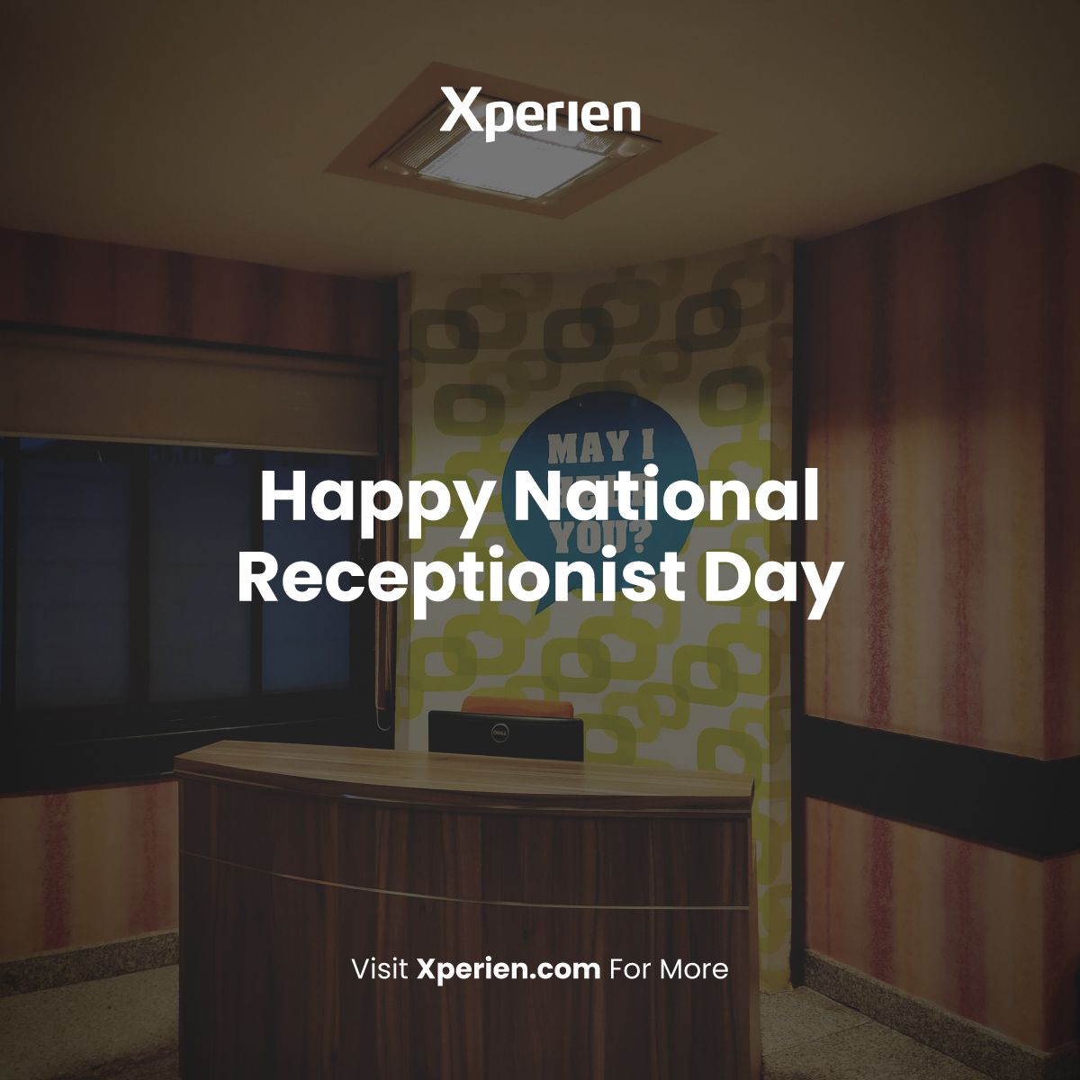 Xperien's tweet photo. Xperien wishes a Happy National Receptionist Day to all hardworking &amp; determined receptionists out there! 🤩

We really appreciate your contribution and all that you do

#NationalReceptionistDay #ReceptionistAppreciation #WorkplaceHeroes #CustomerService https://t.co/Oh3pE43nCG
