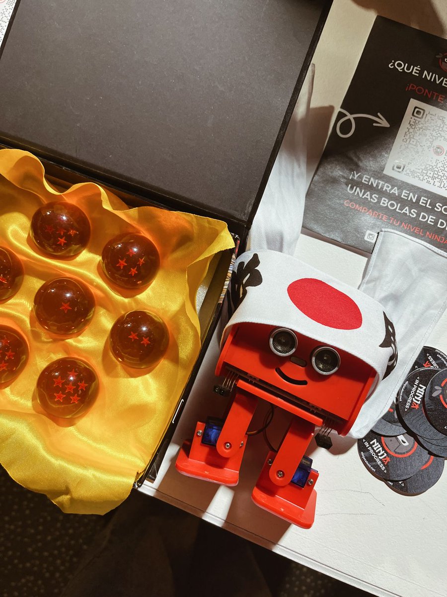 NinjaTalent_'s tweet photo. Segundo día en el #codemotionmadrid23 @CodemoMadrid 🚀
Pásate por nuestro stand para entrar en el sorteo de unas increíbles bolas de dragón 🐉🔮
El viernes anunciaremos al ganador en nuestras redes 📢
#codemotion #codemotionmadrid2023 #dev #bolasdedragon #ninjatalent https://t.co/FDIXUiHSd2