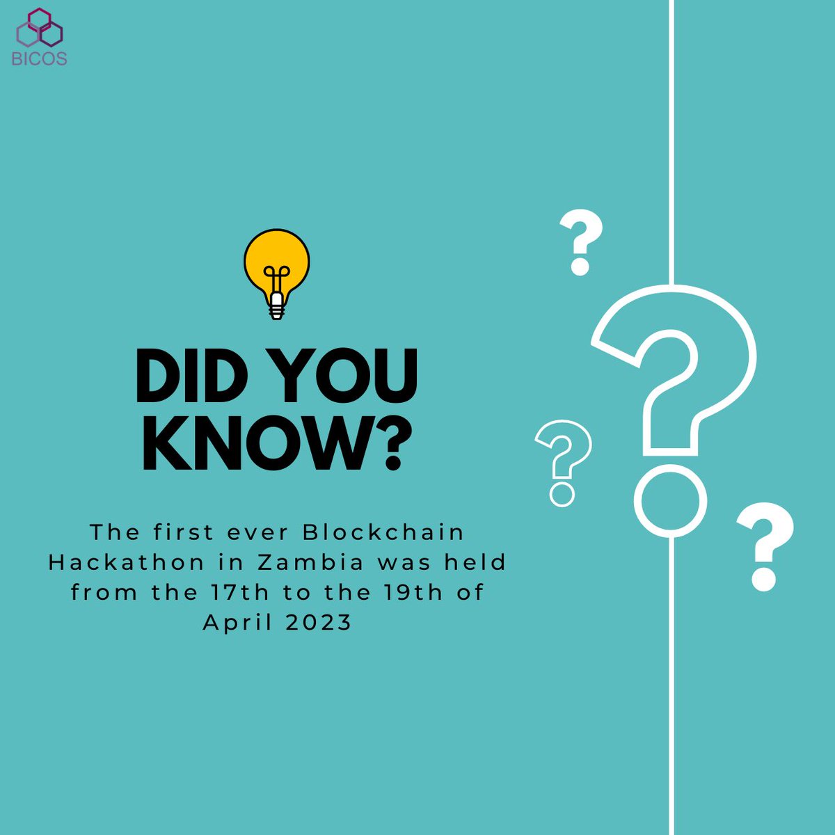 bicos_zm's tweet photo. Did you know?
#web3community #zambianweb3communtiy #bicos https://t.co/YYjyxIozKZ