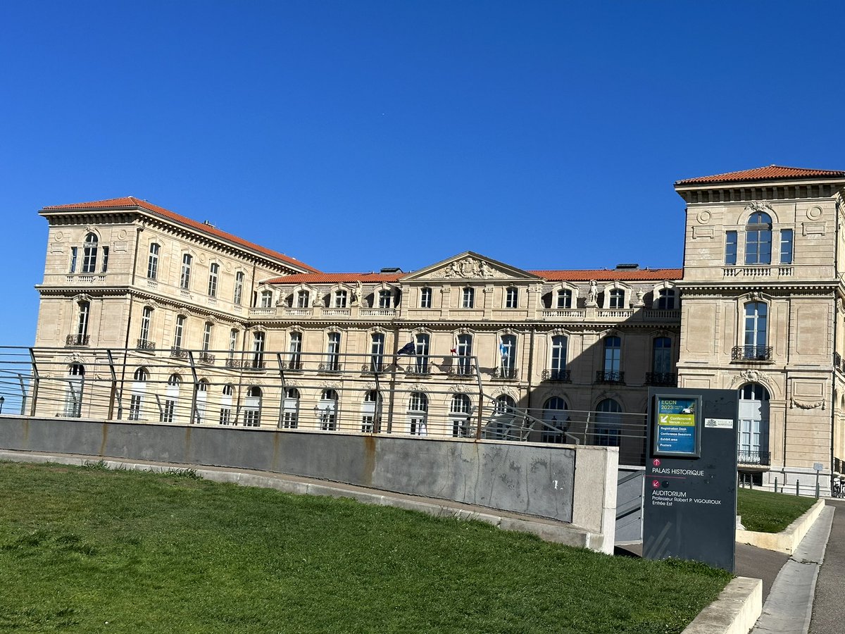 nervecentrals's tweet photo. #ECCN2023 underway at the Palais du Pharo #Marseille | Great environment, great science! Rapid shift towards precision medicine - function matters  #endophenotype #brains #neurology #TMS @ClinicalNeuroph @NerveCentralSYD @magxcite @BrainMind_Usyd @pactals #neurology #brains https://t.co/ZKO3N1Oixt