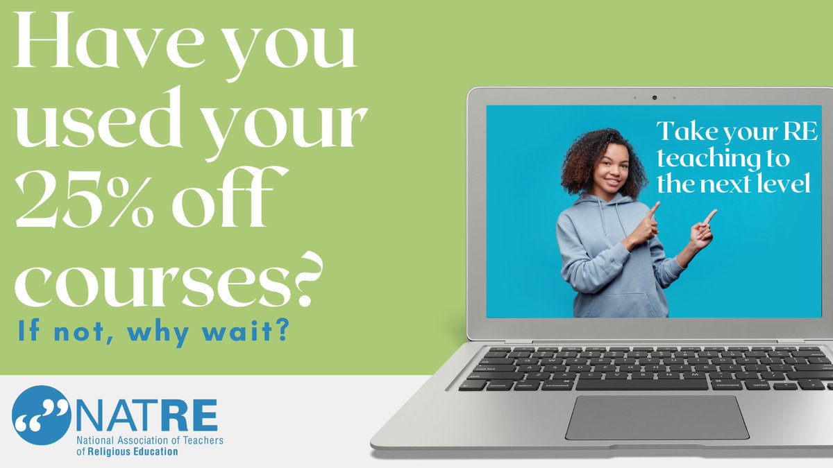 NATREupdate's tweet photo. NATRE members, upgrade your skills with courses and CPD. Use your 25% discount to stay updated with the latest teaching approaches. Enhance your knowledge, improve your techniques, and advance your career 👉 https://t.co/QnK2nzp8Ek #JoinNATRE #CPD #discount #education #teaching https://t.co/31Q2t5Geid