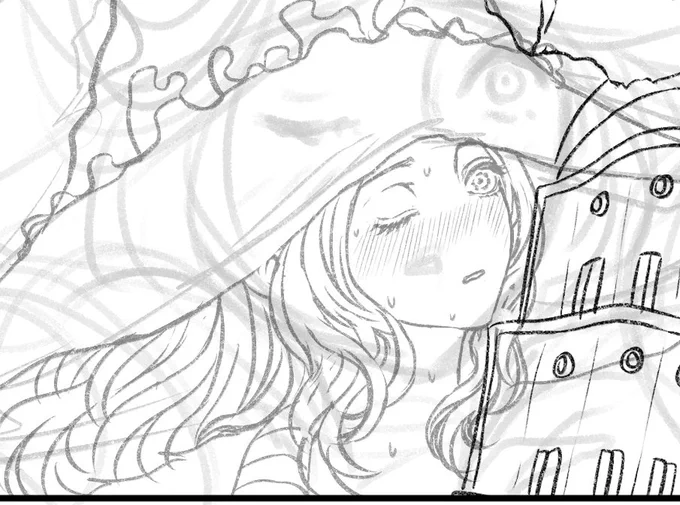 描き直したので使わなくなった表情のラニちゃま。ちゃおで連載してそう。