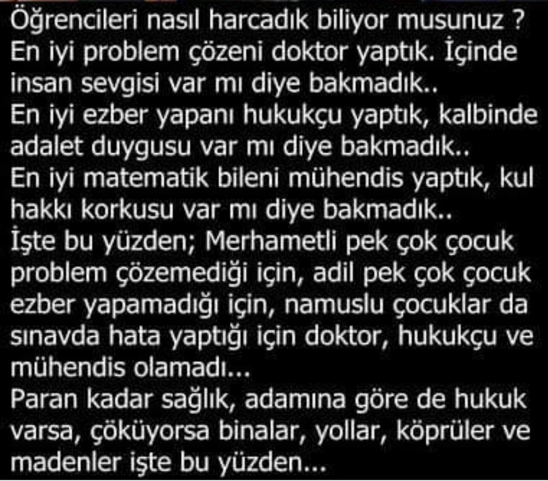 Öğretmen tahtaya konuşan öğrencilerin değl
konuşmayan öğrencilerin ismini yazdırırdı.
Bir derste şöyle demiştir:
Çocukları konuştuğu için cezalandırırsan
gelecekte olaylara tepki vermeyen konuşamadığı için her şeyi zorbalıkla halletmek isteyen bir halk tasarlarsın.

Münir ÖZKUL