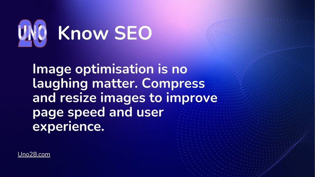 gcman105's tweet photo. Image optimisation is no laughing matter. Compress and resize images to improve page speed and user experience. https://t.co/dbwyGTCejc https://t.co/Nrs0Y8nnlb