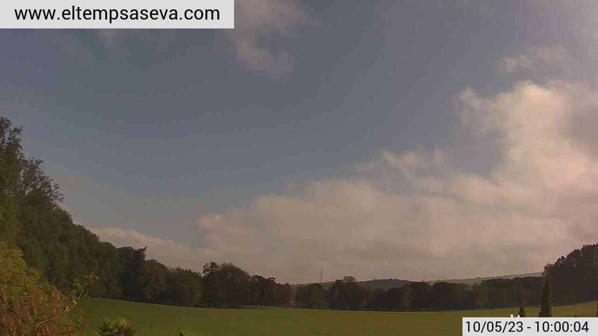 eltempsaseva's tweet photo. Bon dia!
Avui a Seva ens llevem amb 12.6ºC.
Ahir🌡entre 11.1ºC i 24.9ºC, i 1.4mm acumulats ☔
+info a https://t.co/u0N5ONBXEt https://t.co/pfDXwryarg
