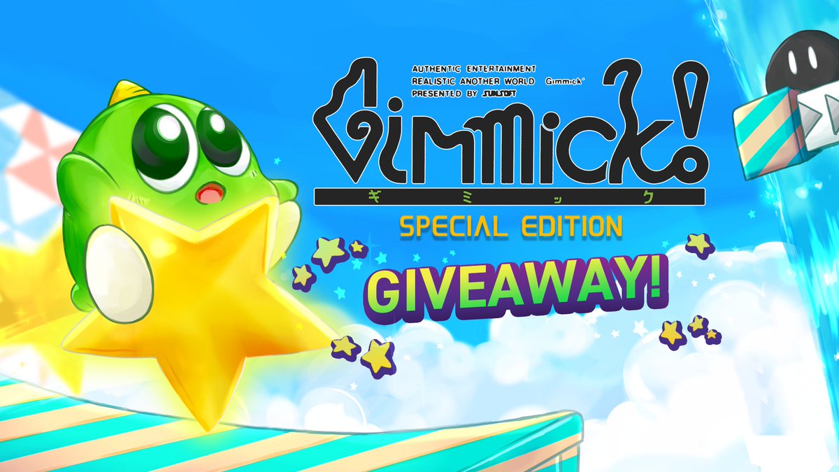 Thank you for the love you shared with us after yesterday's Gimmick! Special Edition announcement. We even passed 5000 followers!

To celebrate, we're giving away a digital key for the platform of your choice! 

Like, follow, RT to enter. Good luck!