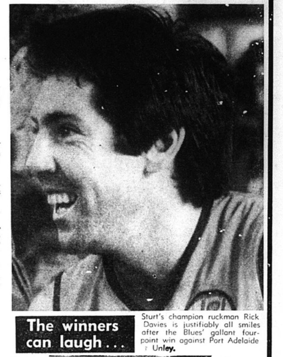 1975sanflseason's tweet photo. It was a great afternoon of footy at Unley with a packed house for @SturtFC v @PAFC
Photos from the action with Jack Oatey watching on, Davies with the winning smile, Evans marking strongly and Graham using his pace.
The entire last term is here -
Β
https://t.co/iwg2eXrxjZ https://t.co/qUN9bLm8Mc