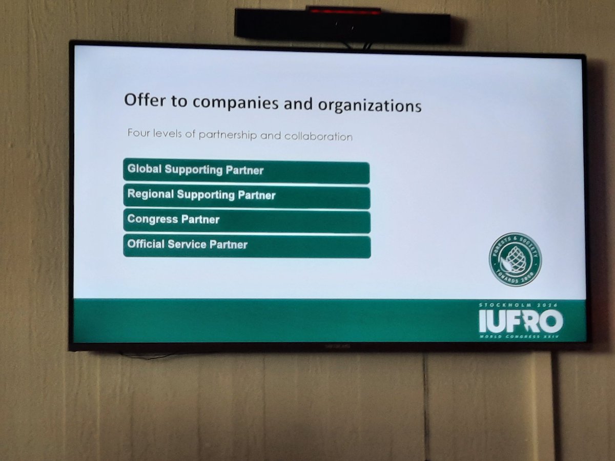 ErnoJarvinen's tweet photo. #IUFRO2024 World Congress will be organised next year in #Sweden. @mmm_fi organised a kick-off event for Finnish stakeholders. Congress is an excellent opportunity to introduce Finnish forest value chain for an international scientific society. https://t.co/I5vfCc1Ujh