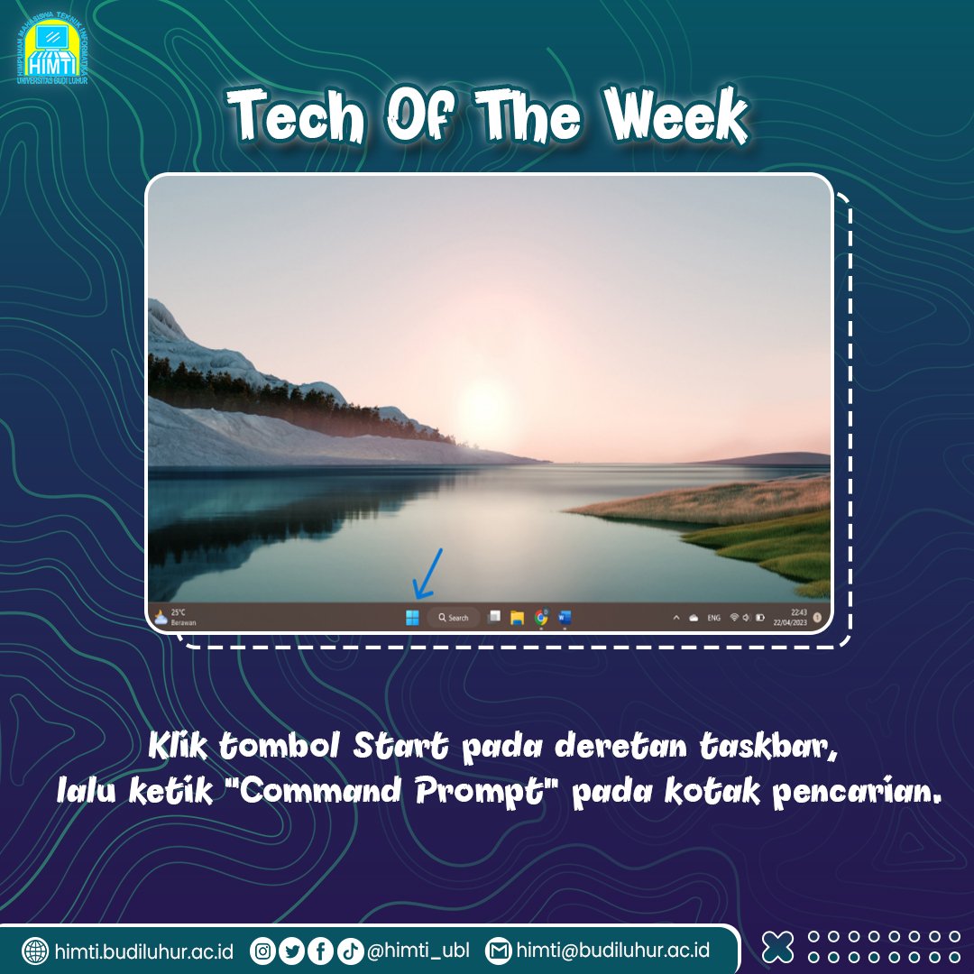 himti_ubl's tweet image. Hi smarTizen👋
Sudah pada tau belum cara cek lisensi windows asli atau tidak? penasaran gimana caranya🤔
Yuk langsung aja di swipe😁
Semoga membantu dan tentunya bermanfaat ya untuk kalian.
.
#himti_ubl
#tips&trick
#teknikinformatika
#biruputihinformatika
