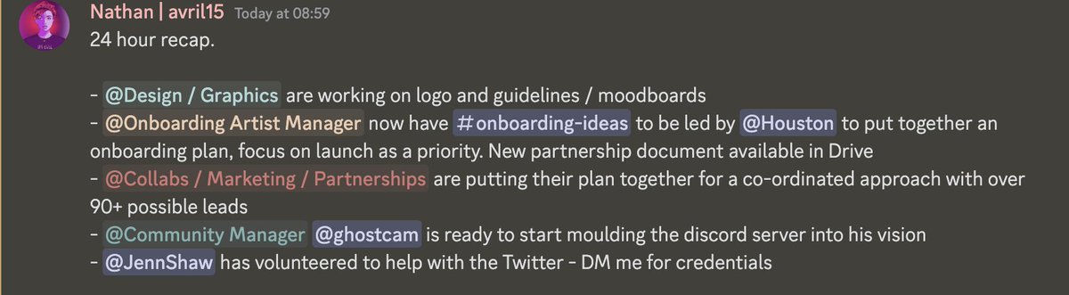 You have no idea how hard we're working.