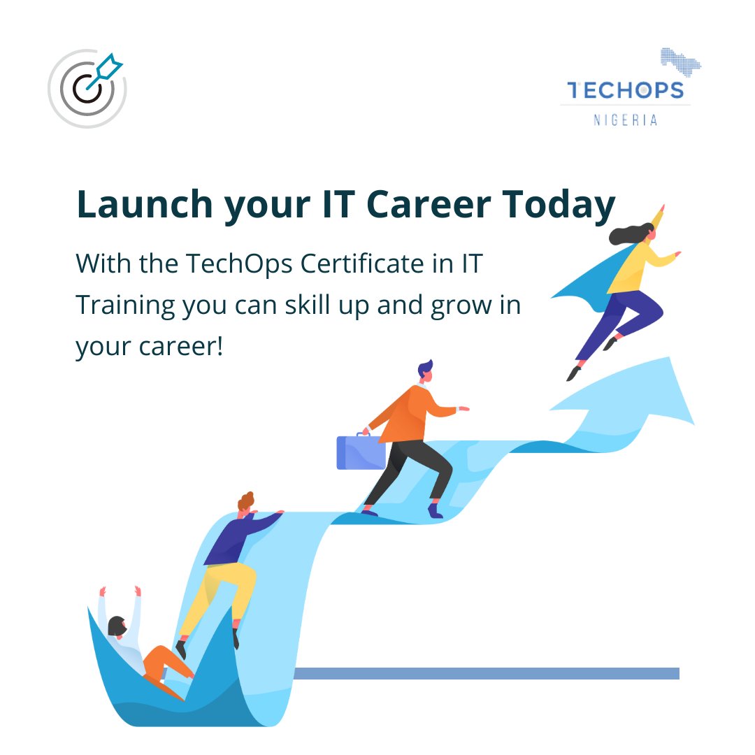 techopsnigeria's tweet photo. 📣 Registration for the BCS Certificate in IT Training is currently ongoing📝, and slots are filling up fast.

Register now to secure your slot in the TechOps Certificate in IT Training💻.

Send the words "TechOps Certificate in IT Training " to our DMs or https://t.co/GmPevV1AyE