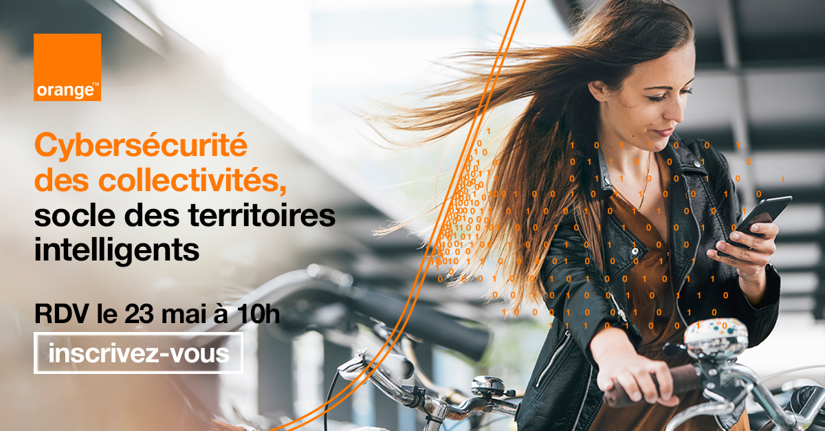 L'événement phare sur la #cybersécurité pour les collectivités, c'est mardi 23 à l’occasion de la journée de l'Agence Nationale de la Cohésion des Territoires #ANCTour
📍Paris- Hyatt Regency Etoile et dans les showroom Orange en régions, inscrivez-vous 👉…bersecuritedescollectivites.orange.fr