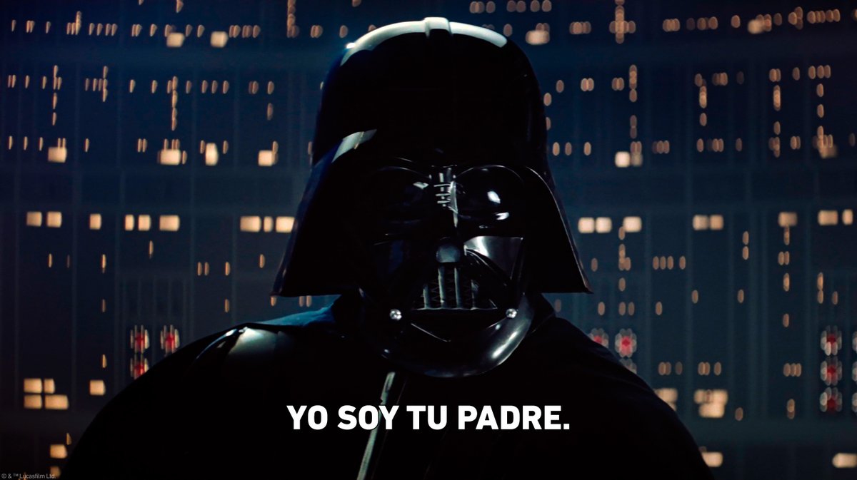 StarWarsSpain's tweet photo. Algunas de las mejores frases de Darth Vader. ¿Cuál es tu favorita?

Descubre su viaje en @DisneyPlusES. https://t.co/scLLetJXZC