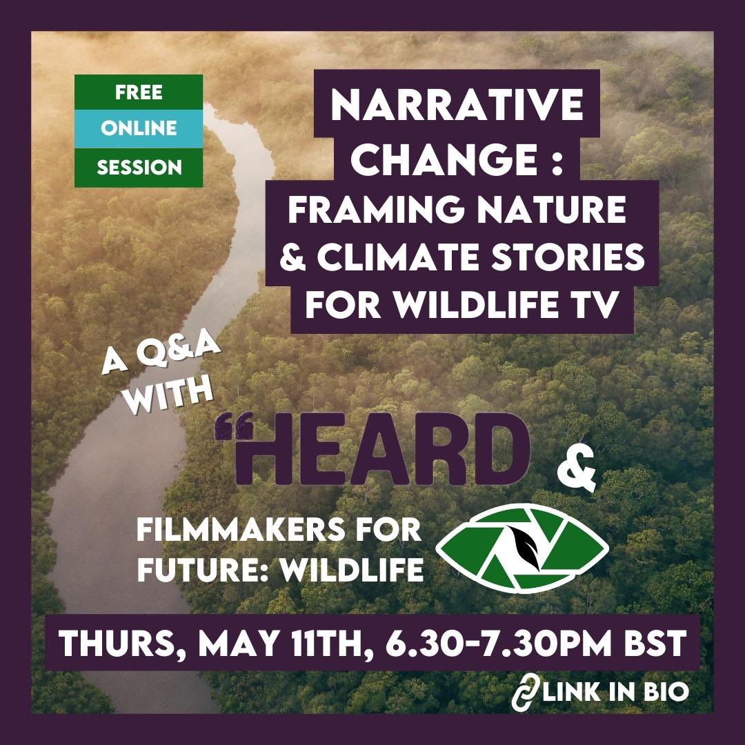 Filmmakers for Future: Wildlife 🌱 tweet media