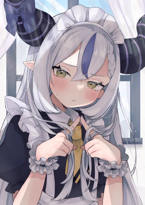 #メイドの日 ラプ様がメイドさんボイスに使ってくれた思い出の1枚