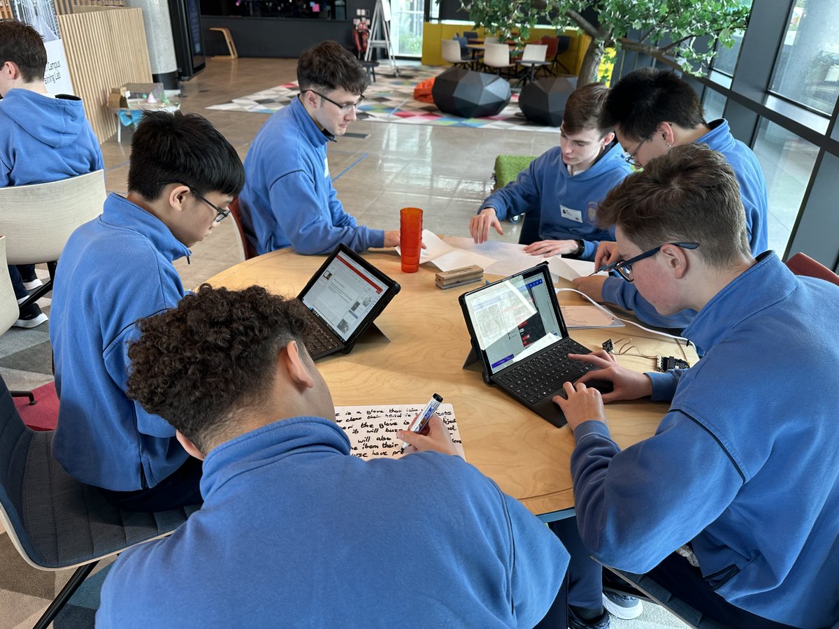 cpsetanta's tweet photo. Well done to Computer Science students &amp; digital leaders involved in the "Microbility" challenge at Dreamspace. Students designed &amp; coded projects to help assist people with disabilities &amp; the challenges they face. Congrats to our winners! #ExcellenceInEducation #DDLETB https://t.co/0OoYTWPKTv