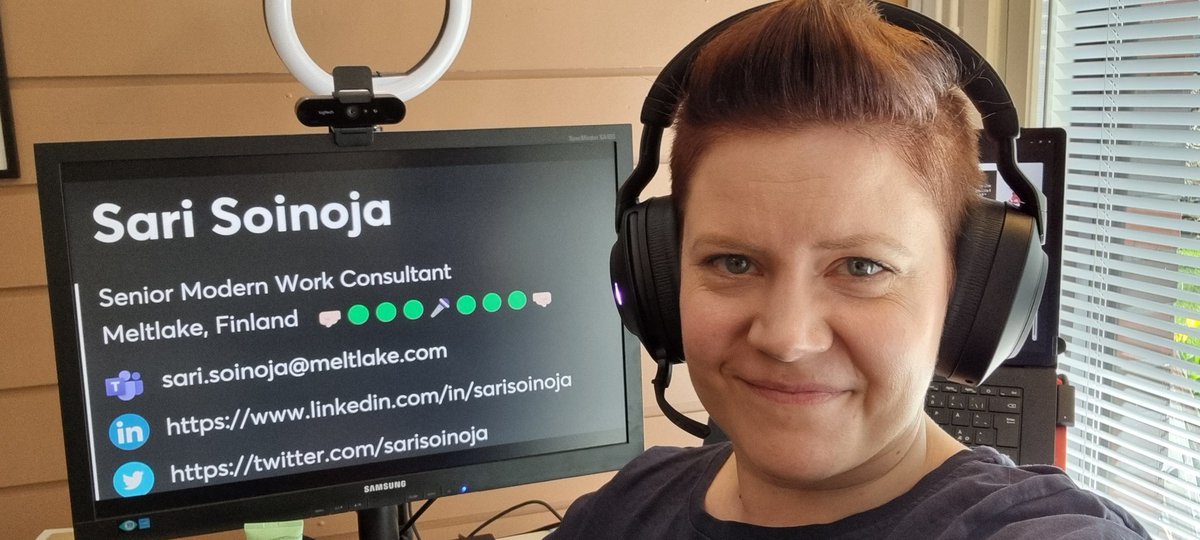 SariSoinoja's tweet image. Now my slide deck is ready for my #ESPC #SharePoint webinar. Want to tune in? sharepointeurope.com/sharepoint-wee…